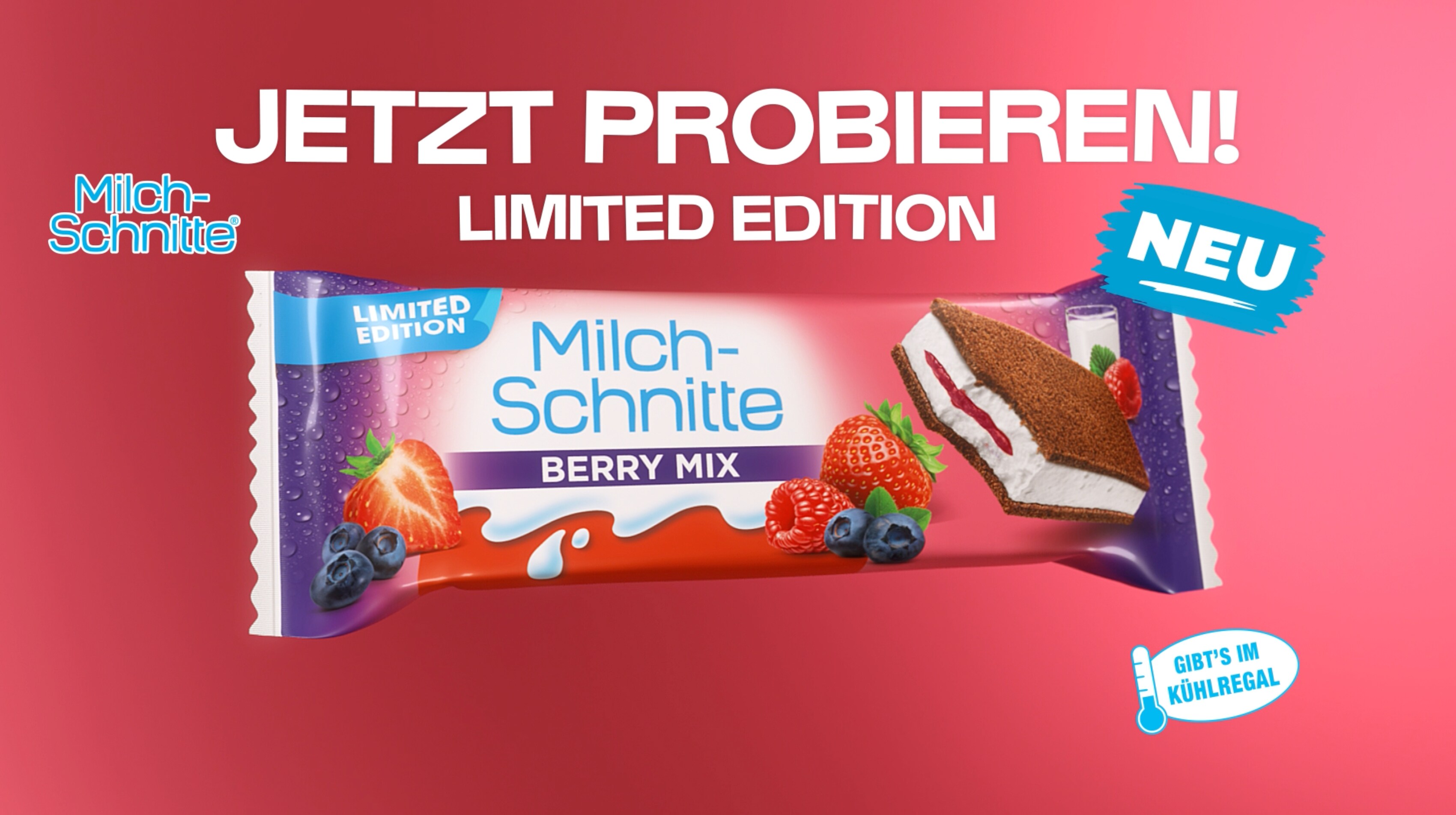 Milch- Schnitte - Berry Mix