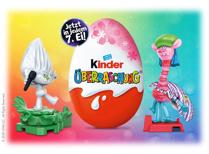 kinder Ueberraschung - Sonderserie - Trolls 2 kinder Ueberraschung - Sonderserie - Trolls 2