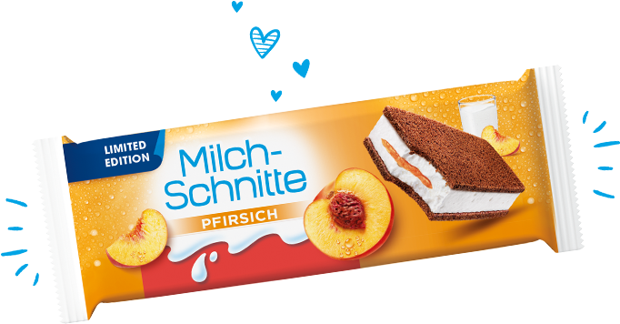 Milch-Schnitte Peach - kinder Deutschland