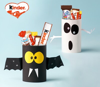 Fledermaus & Geist eine Bastelidee von kinder