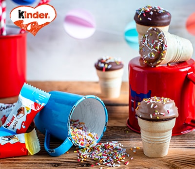 Mini-Waffel-Muffins von kinder Mini-Waffel-Muffins von kinder