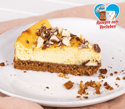 New York Cheesecake mit kinder Riegel® New York Cheesecake mit kinder Riegel®