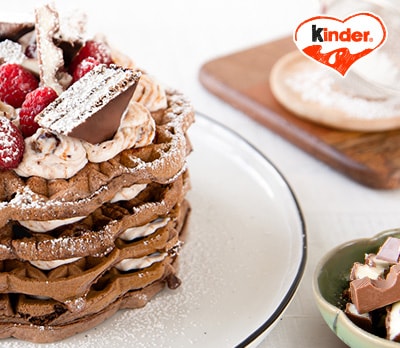 Waffeltorte von kinder