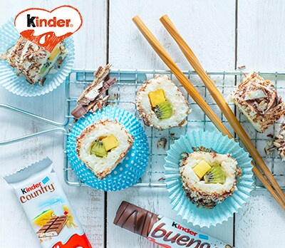Süßes Sushi von kinder®