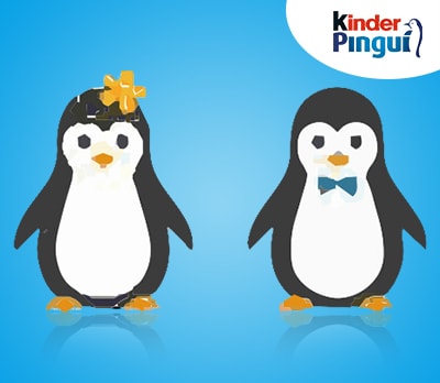 Pinguin zum Nachbasteln 