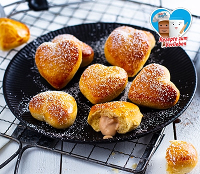 Mini-Berliner  mit kinder Riegel® | kinder Rezepte | kinder® Deutschland