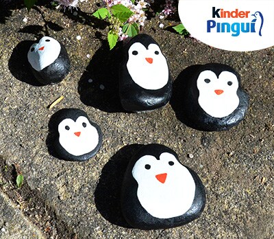 Pinguin-Steine