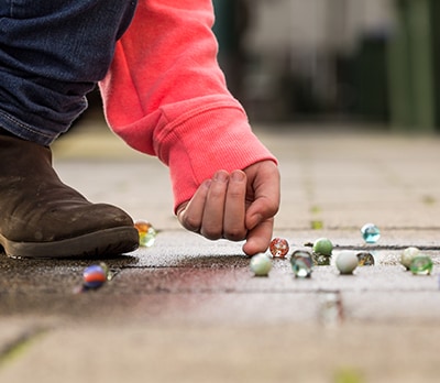 Milch-Schnitte  - Murmelgolf