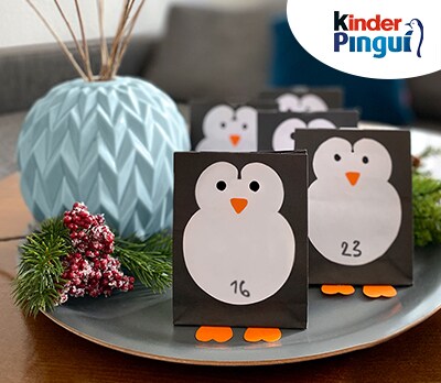 Pinguin Adventskalender 