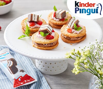 kinder Pinguí Kekssandwiches