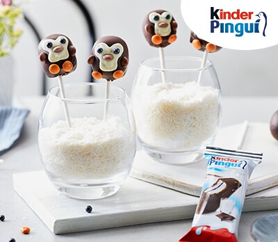 kinder Pingui Cake Pops