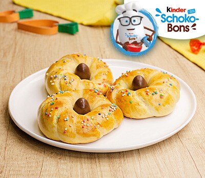 kinder Schoko-Bons - Süße Osternester mit kinder Schoko-Bons