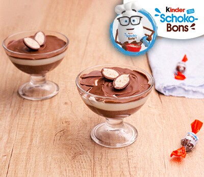 Schoko-Bowl mit kinder Schoko-Bons
