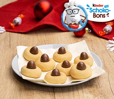 Engelsaugen mit kinder Schoko-Bons Engelsaugen mit kinder Schoko-Bons