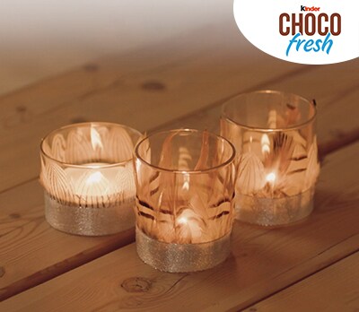 kinder Chocofresh - Feder-Windlicht