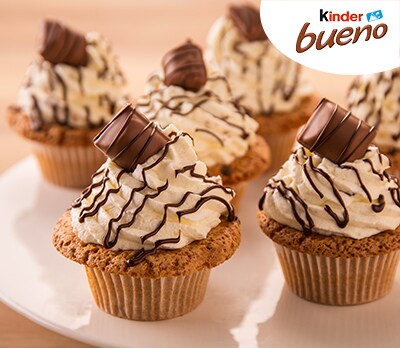 Cupcakes mit kinder bueno® Cupcakes mit kinder bueno®