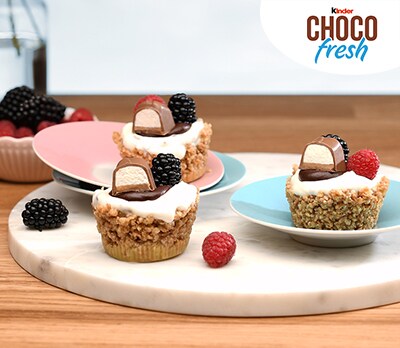 Müsli Cups mit kinder Chocofresh