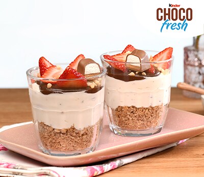 Trifle mit kinder Chocofresh