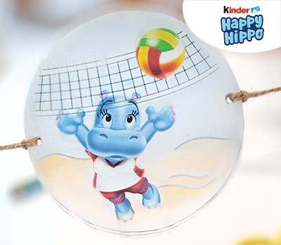 kinder Spiel & Spaß - Bastelideen - kinder Happy Hippo - Thaumatrop - Teaser