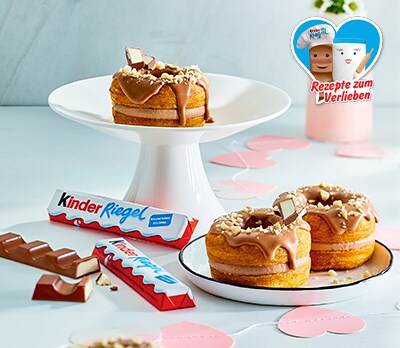 Cronuts mit kinder Riegel Füllung