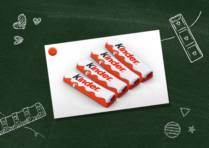 kinder Schokolade - Schon gewusst - die ersten