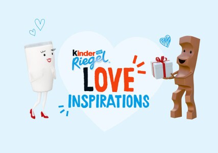 Aktionen - Kinder Riegel - Love inspirations