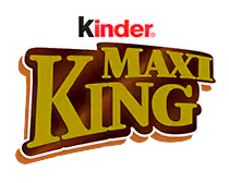 kinder maxi king logo Kinder Maxi King logotype