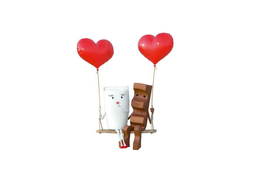 Milk Chocolate Bar Kinder Maxi Illustration
