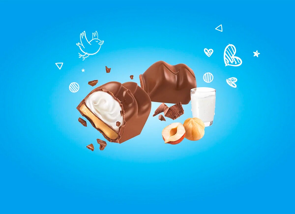Snack Chocolate Mini Bars Kinder Choko Fresh