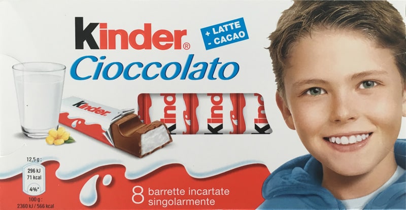 Kinder Chocolate New Product