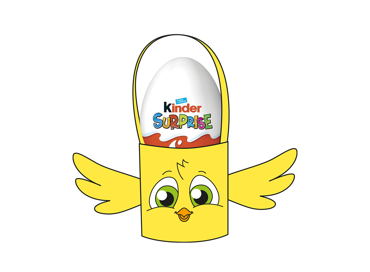 Lav et æggebæger til Kinder Surprise 