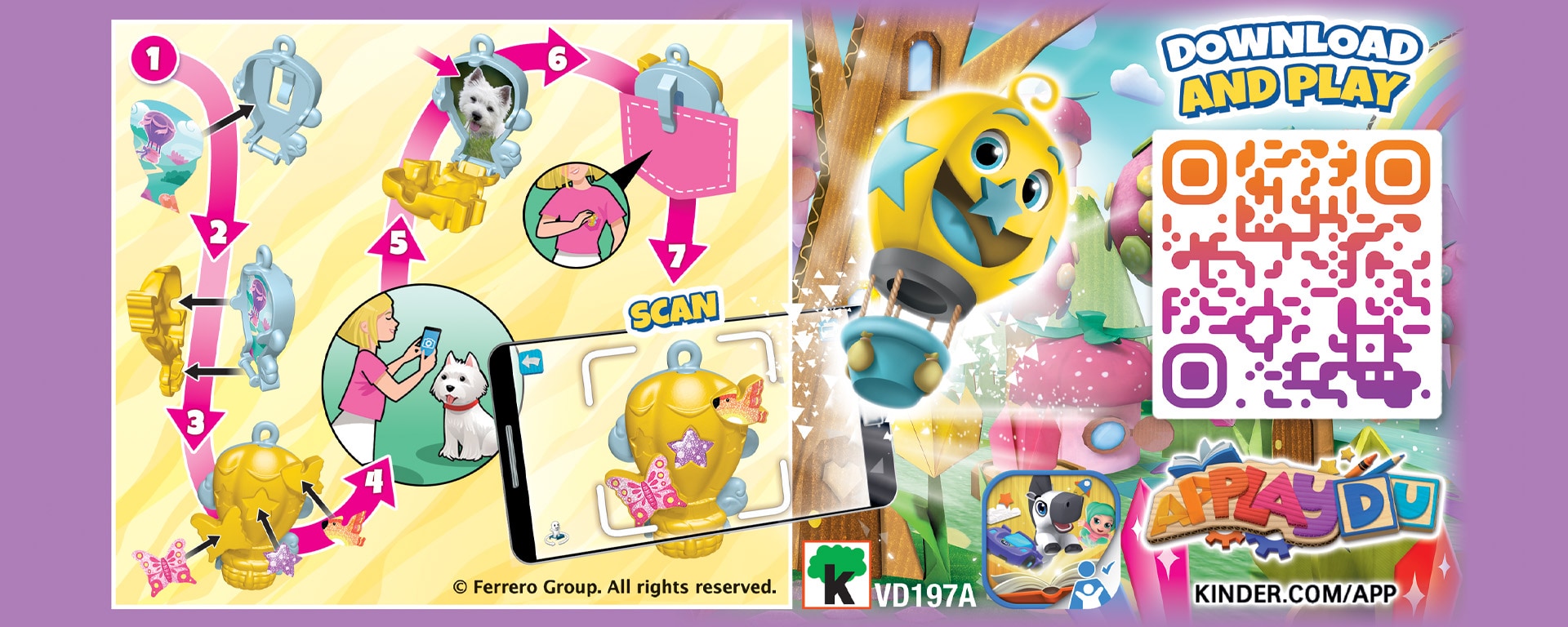 Glitteræske Applaydu