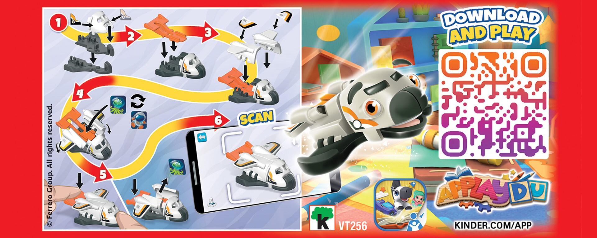 Rumskibsaffyringsrampe Applaydu