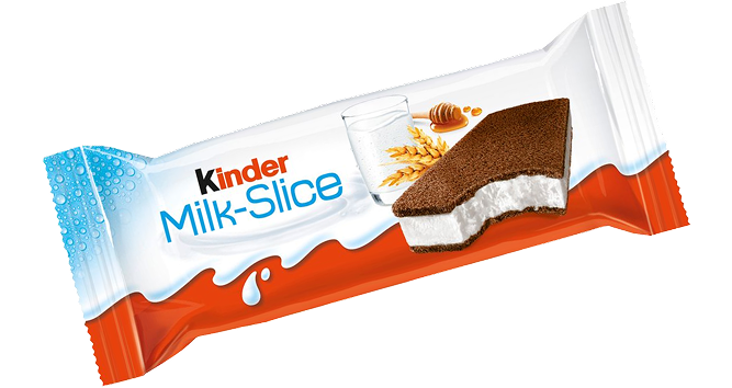 Kinder Milk Slice
