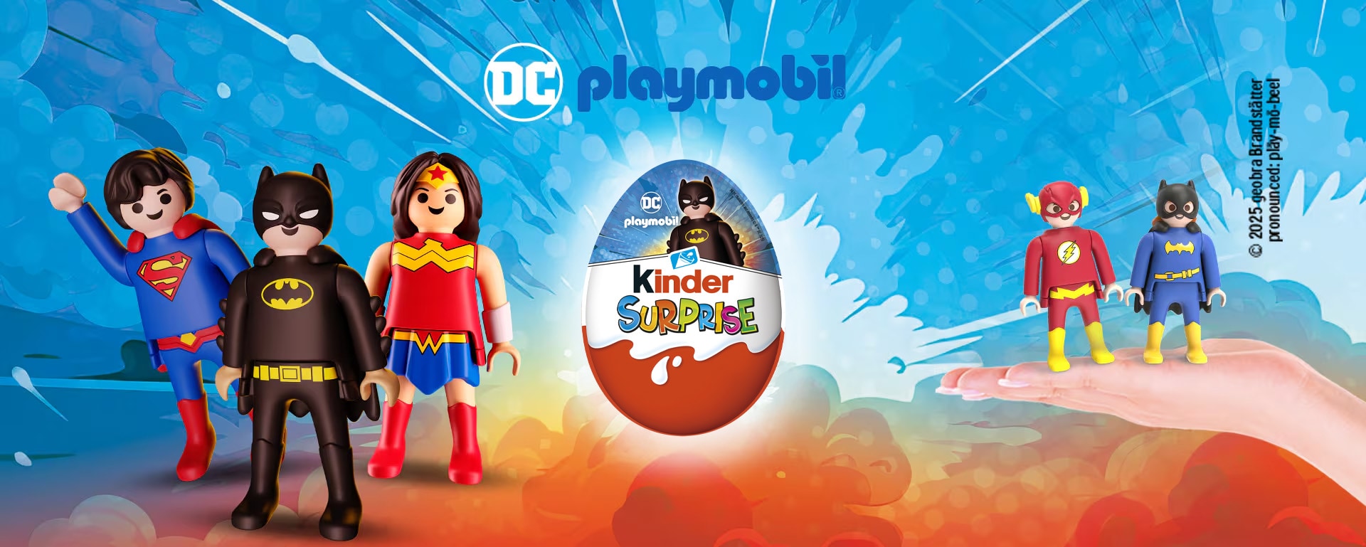 Kinder Surprise Playmobil DC