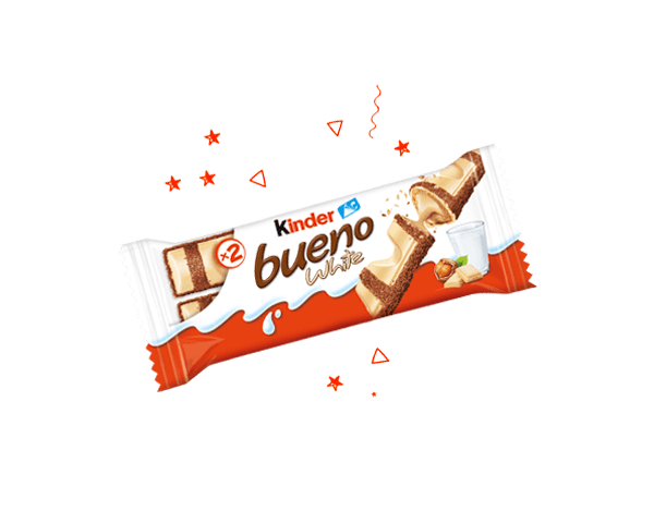Kinder Bueno White