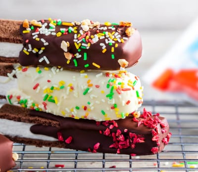 Iskreation med Kinder Milk-Slice®