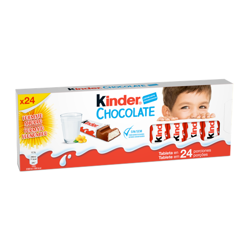 milk chocolate bar kinder chocolate T24