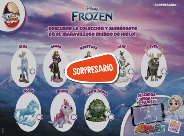 Kinder Sorpresa Frozen Kinder Espa a