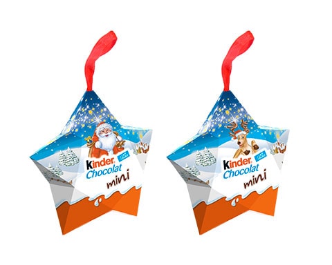 kc minis etoile 42g n18 Kinder Chocolat