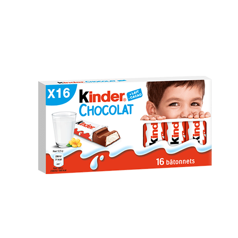 milk chocolate bar kinder chocolate t16