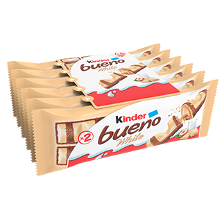 snack chocolate bar kinder bueno white t6