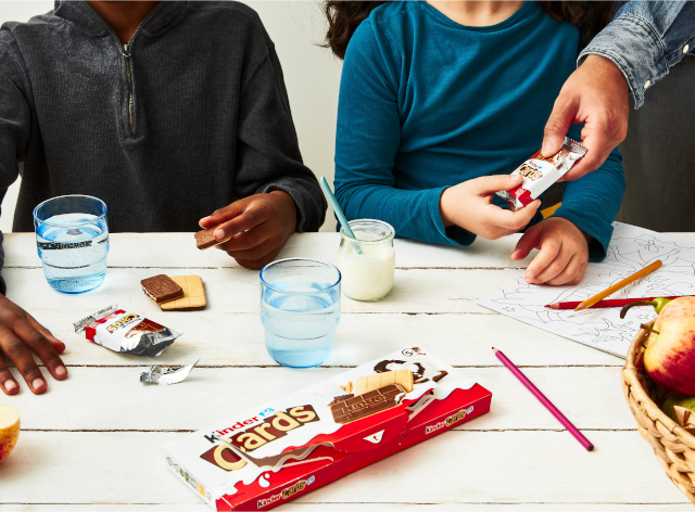 Kinder Cards ambiance retravaillé