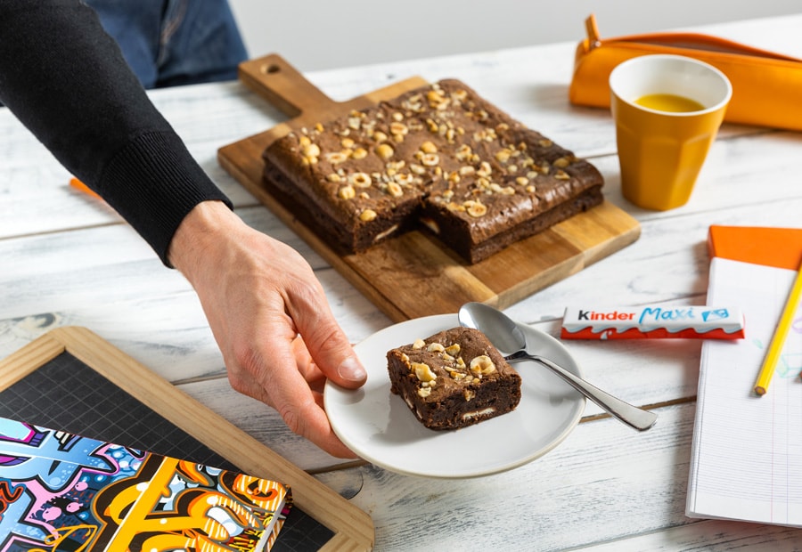 Brownie aux Kinder Maxi