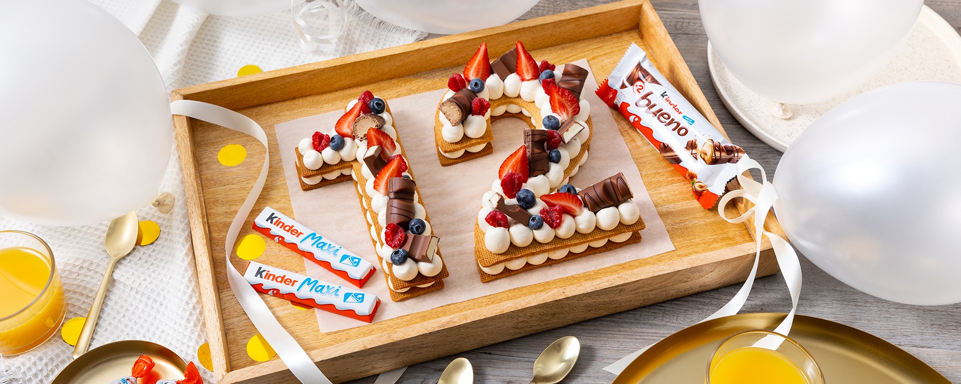 Les recettes Kinder