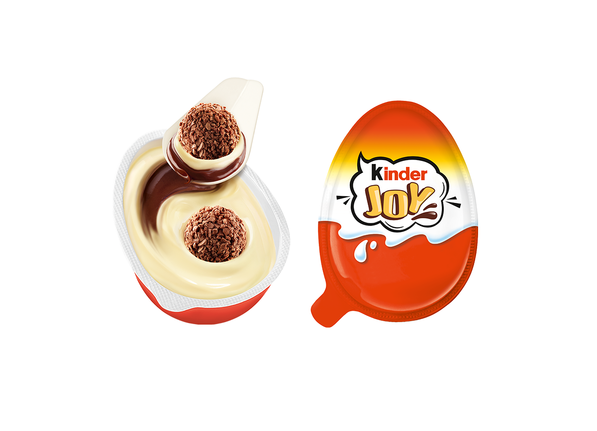 Kinder Joy product page retravaillé