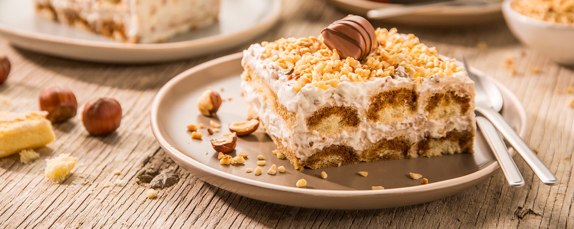Tiramisu aux Kinder Bueno - Kinder France
