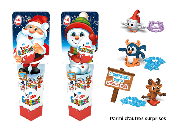 Kinder Surprise x4