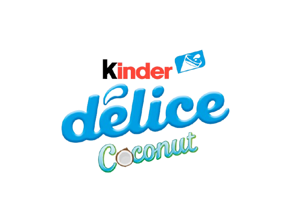 kinder delice coconut logo