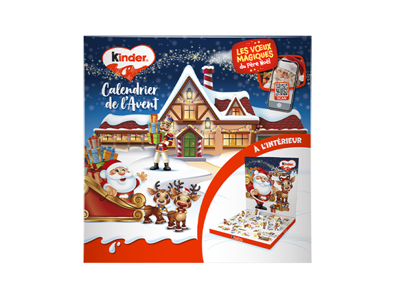 Calendrier de l’Avent Kinder® Pop up 123g